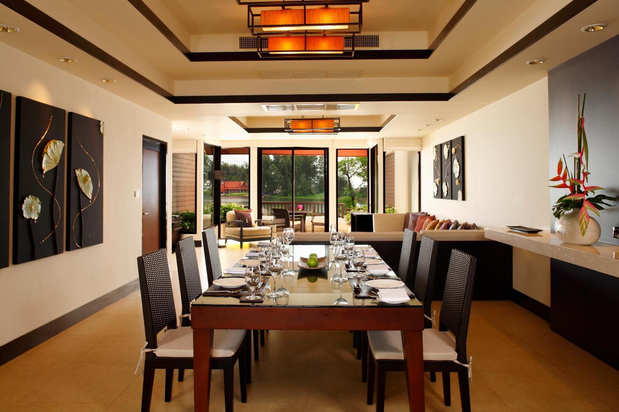 Dusit Thani Laguna Phuket Bãi biển Bang Tao Ngoại thất bức ảnh A dining room